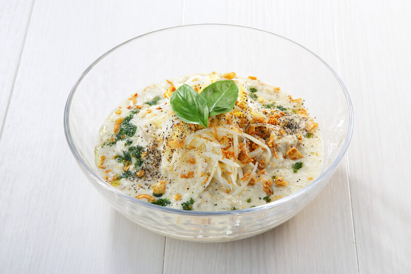三島馬鈴薯の冷製ビシソワーズ麺