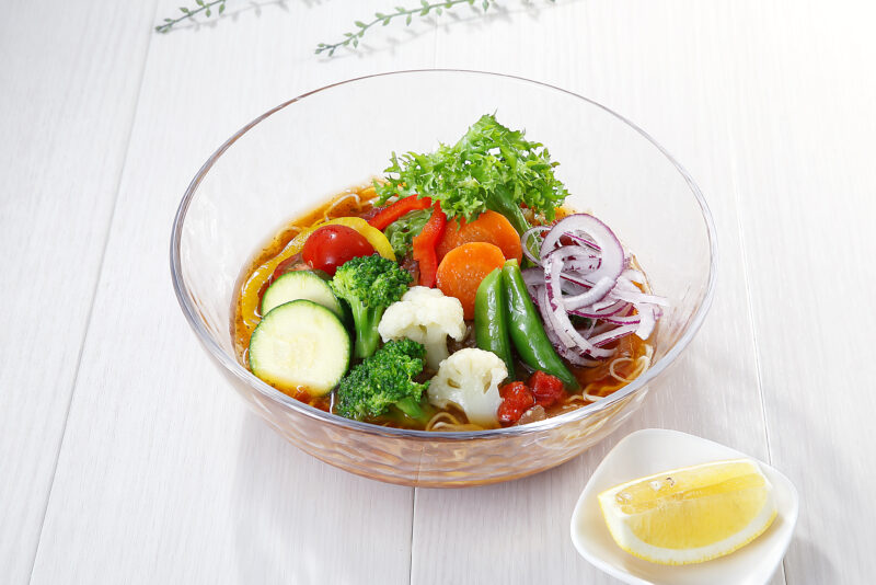 箱根西麓三島野菜の冷製ベジトマ麺