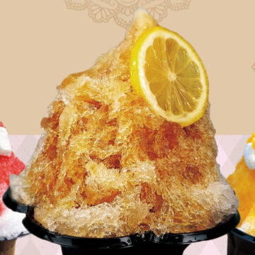 スカイウォークのかき氷