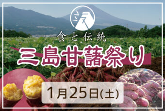 【三島甘藷祭り】焼き芋総選挙！あなたのイチオシは？