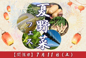 坂もの野菜祭り～夏野菜フェス2026～
